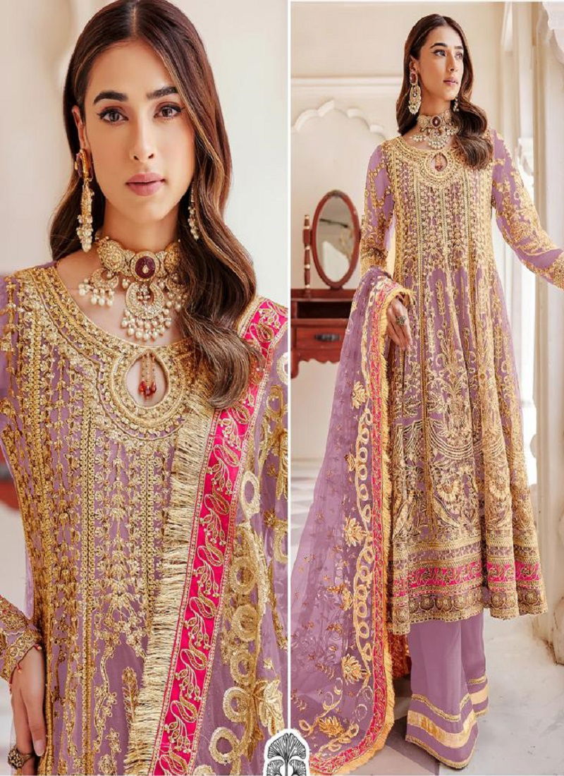 Chantelle Vol 3 By Zaha Heavy Pakistani Suits Catalog